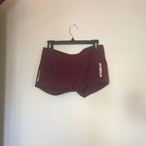 Virus spandex shorts